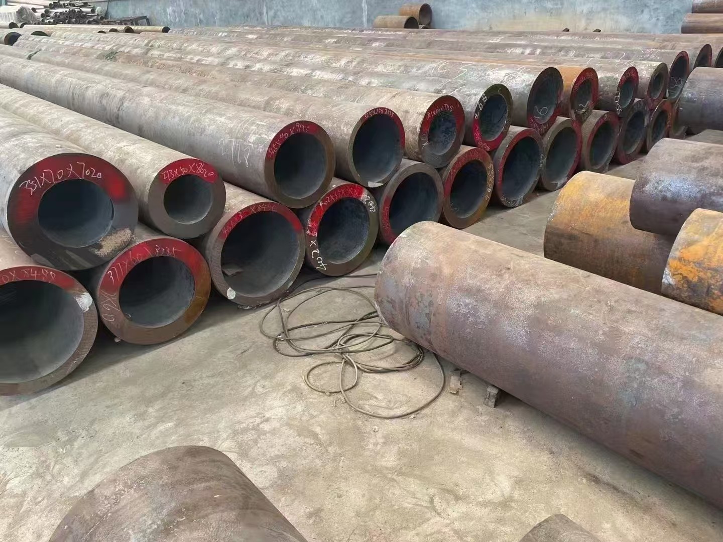 汉中市无缝钢管切割定尺切割加工无缝钢管 - 价格